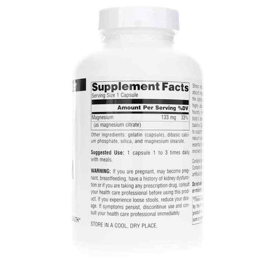 Magnesium Citrate, 133 Mg, SNN